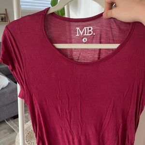 Maternity dress Burgundy worn once